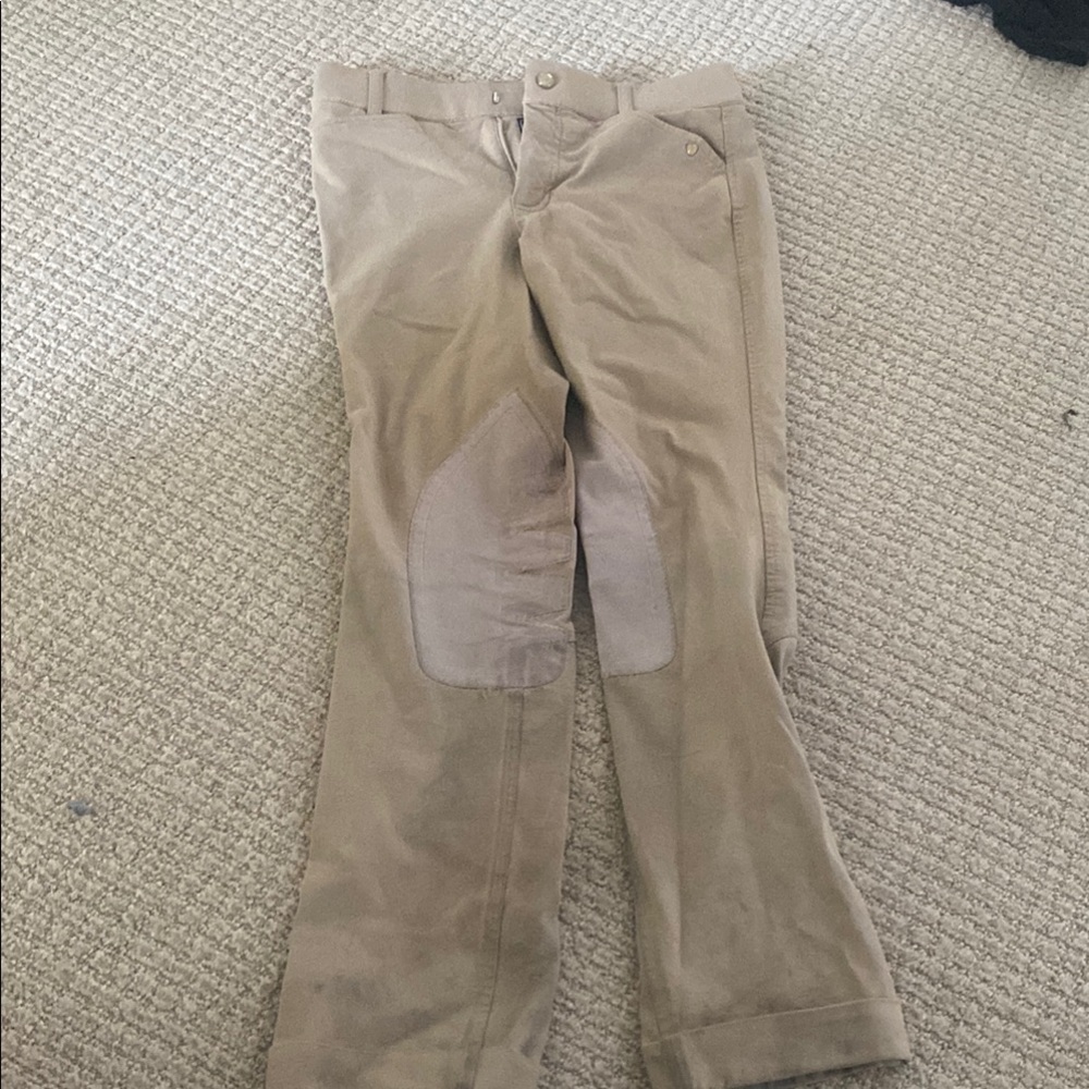 Tan Equestrian Riding Pants ariat elite